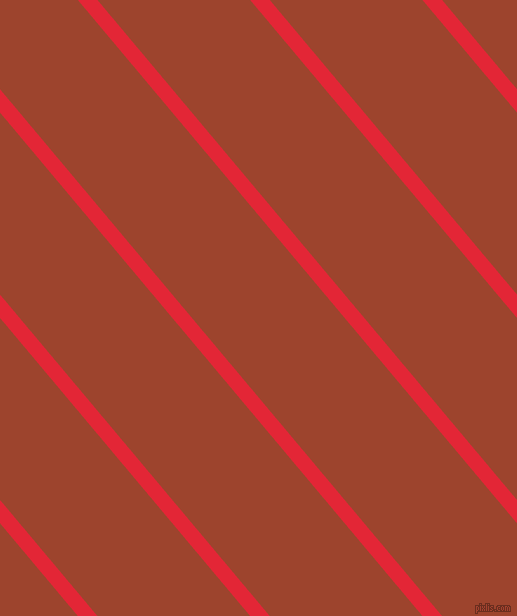 130 degree angle lines stripes, 15 pixel line width, 117 pixel line spacing, Alizarin and Rock Spray angled lines and stripes seamless tileable