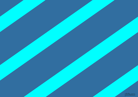 35 degree angle lines stripes, 44 pixel line width, 94 pixel line spacing, Aqua and Lochmara angled lines and stripes seamless tileable