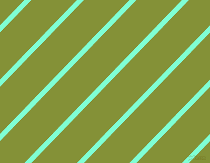 46 degree angle lines stripes, 10 pixel line width, 65 pixel line spacing, Aquamarine and Wasabi angled lines and stripes seamless tileable