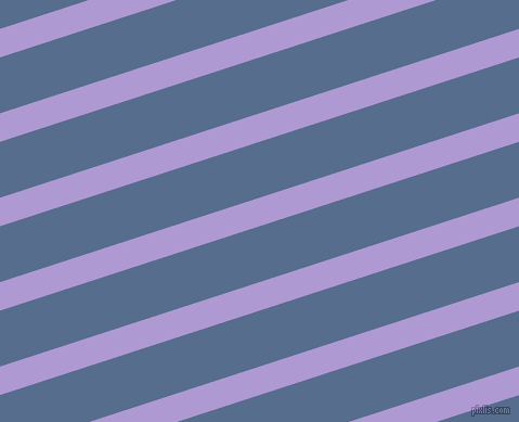 18 degree angle lines stripes, 25 pixel line width, 49 pixel line spacing, Biloba Flower and Kashmir Blue angled lines and stripes seamless tileable