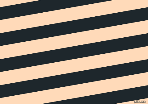 10 degree angle lines stripes, 41 pixel line width, 42 pixel line spacing, Black Pearl and Peach Puff angled lines and stripes seamless tileable