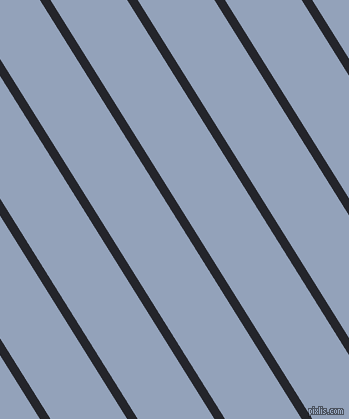 122 degree angle lines stripes, 9 pixel line width, 65 pixel line spacing, Black Russian and Rock Blue angled lines and stripes seamless tileable