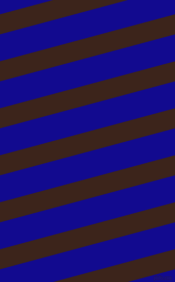 15 degree angle lines stripes, 38 pixel line width, 51 pixel line spacing, Brown Pod and Ultramarine angled lines and stripes seamless tileable
