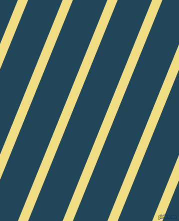 68 degree angle lines stripes, 19 pixel line width, 64 pixel line spacing, Buff and Astronaut Blue angled lines and stripes seamless tileable