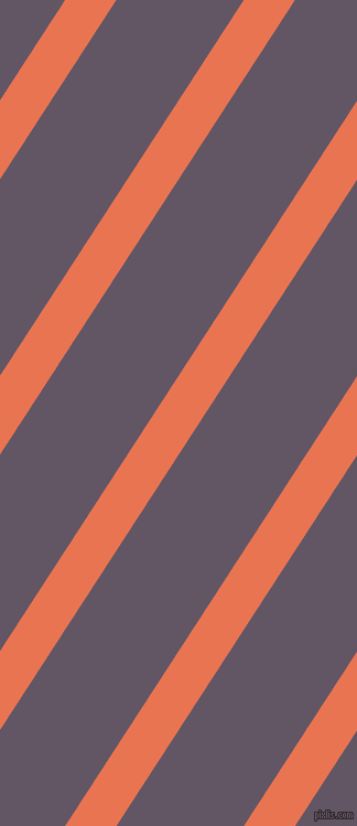 57 degree angle lines stripes, 39 pixel line width, 97 pixel line spacing, Burnt Sienna and Fedora angled lines and stripes seamless tileable