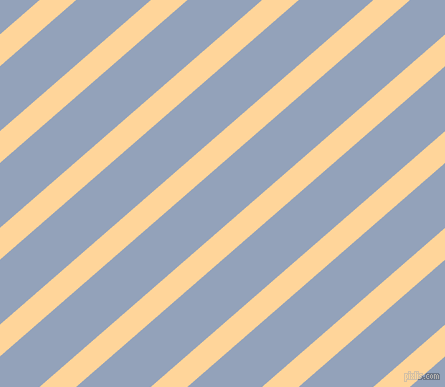 41 degree angle lines stripes, 24 pixel line width, 49 pixel line spacing, Caramel and Rock Blue angled lines and stripes seamless tileable