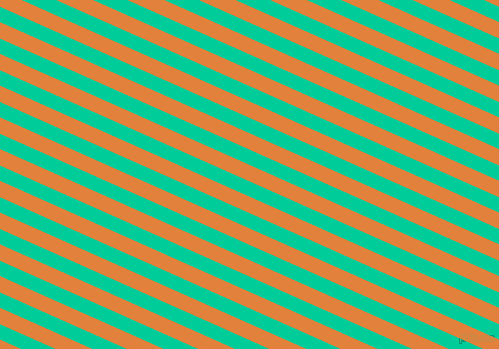 156 degree angle lines stripes, 14 pixel line width, 15 pixel line spacing, Caribbean Green and Tree Poppy angled lines and stripes seamless tileable