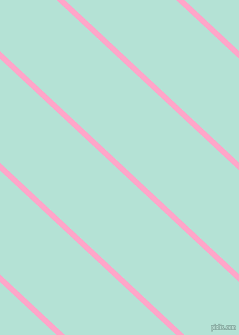 137 degree angle lines stripes, 8 pixel line width, 108 pixel line spacing, Carnation Pink and Cruise angled lines and stripes seamless tileable