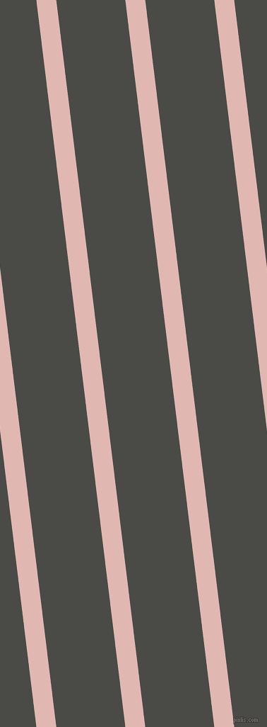 97 degree angle lines stripes, 28 pixel line width, 97 pixel line spacing, Cavern Pink and Gravel angled lines and stripes seamless tileable