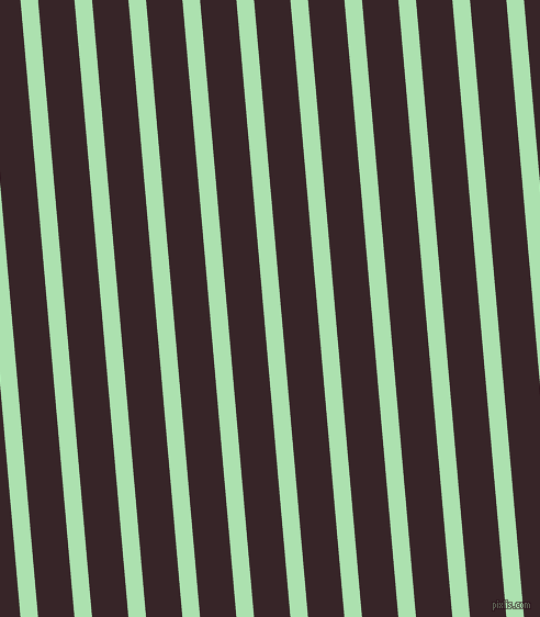 95 degree angle lines stripes, 16 pixel line width, 33 pixel line spacing, Celadon and Aubergine angled lines and stripes seamless tileable