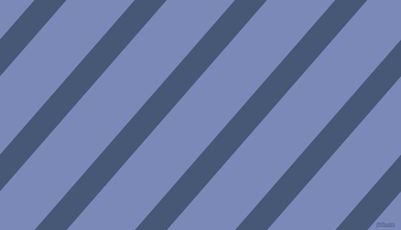 49 degree angle lines stripes, 47 pixel line width, 100 pixel line spacing, Chambray and Wild Blue Yonder angled lines and stripes seamless tileable