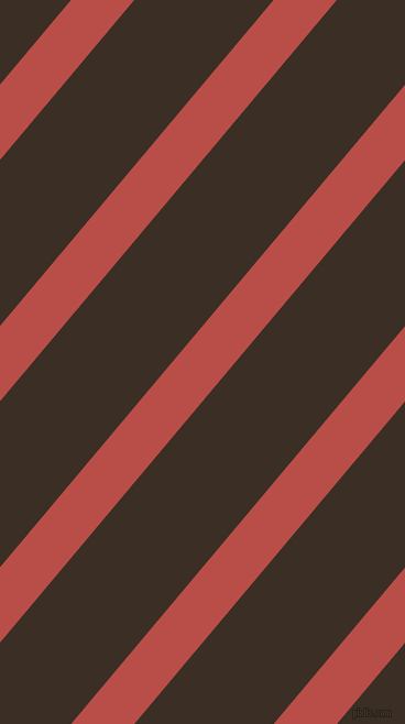 50 degree angle lines stripes, 44 pixel line width, 97 pixel line spacing, Chestnut and Sambuca angled lines and stripes seamless tileable