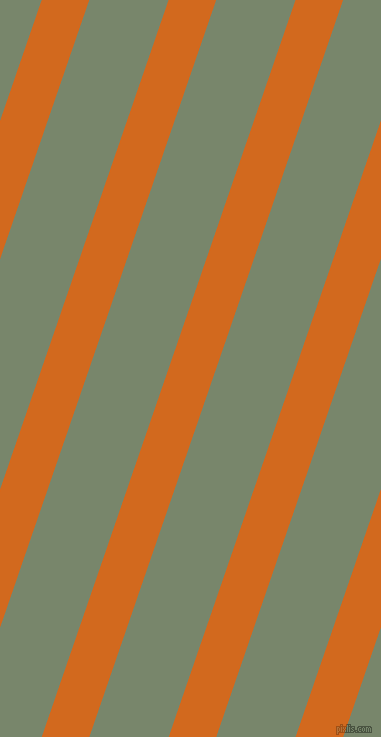 71 degree angle lines stripes, 45 pixel line width, 75 pixel line spacing, Chocolate and Camouflage Green angled lines and stripes seamless tileable