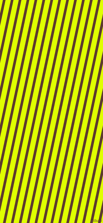78 degree angle lines stripes, 9 pixel line width, 18 pixel line spacing, Cioccolato and Chartreuse Yellow angled lines and stripes seamless tileable