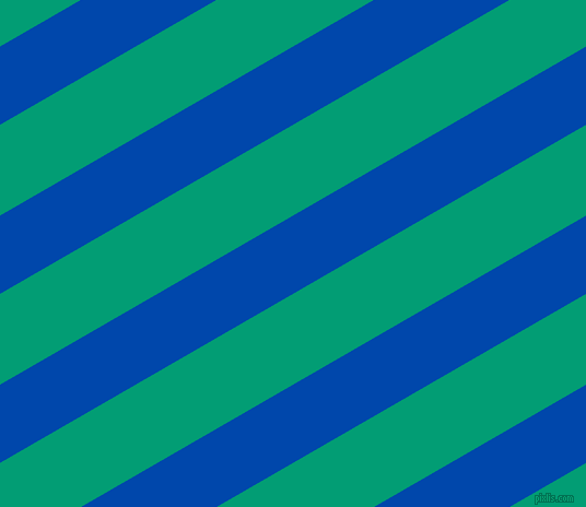 30 degree angle lines stripes, 62 pixel line width, 72 pixel line spacing, Cobalt and Free Speech Aquamarine angled lines and stripes seamless tileable