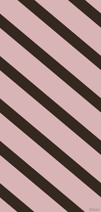140 degree angle lines stripes, 37 pixel line width, 73 pixel line spacing, Cocoa Brown and Pink Flare angled lines and stripes seamless tileable