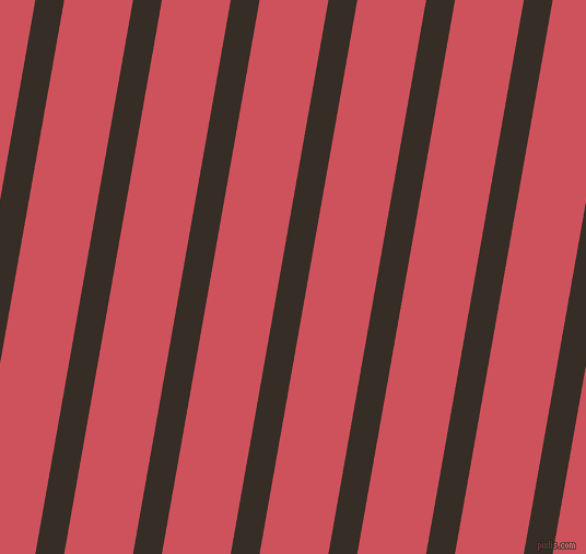 80 degree angle lines stripes, 26 pixel line width, 62 pixel line spacing, Coffee Bean and Mandy angled lines and stripes seamless tileable