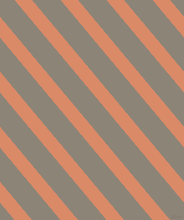 130 degree angle lines stripes, 43 pixel line width, 70 pixel line spacing, Copper and Schooner angled lines and stripes seamless tileable