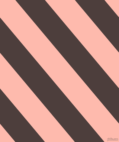 130 degree angle lines stripes, 75 pixel line width, 76 pixel line spacing, Crater Brown and Melon angled lines and stripes seamless tileable