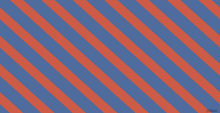 138 degree angle lines stripes, 31 pixel line width, 42 pixel line spacing, Dark Coral and San Marino angled lines and stripes seamless tileable