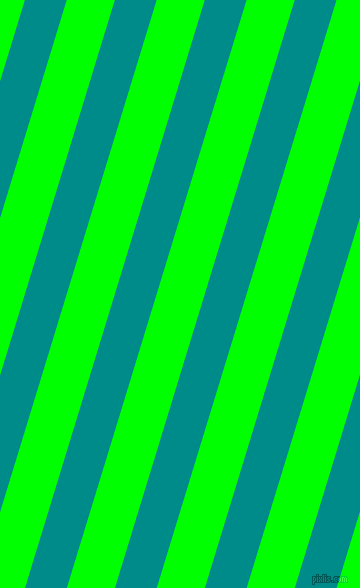73 degree angle lines stripes, 40 pixel line width, 46 pixel line spacing, Dark Cyan and Lime angled lines and stripes seamless tileable
