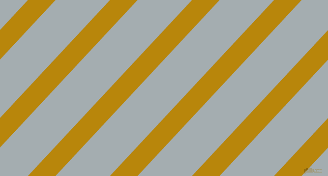 47 degree angle lines stripes, 41 pixel line width, 81 pixel line spacing, Dark Goldenrod and Gull Grey angled lines and stripes seamless tileable
