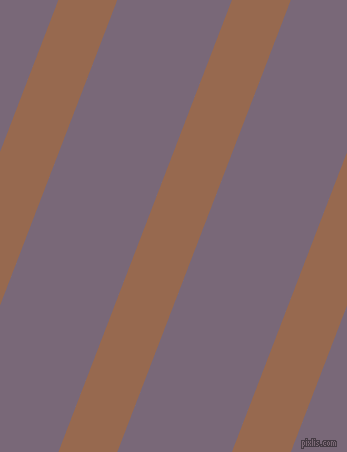 69 degree angle lines stripes, 55 pixel line width, 107 pixel line spacing, Dark Tan and Old Lavender angled lines and stripes seamless tileable