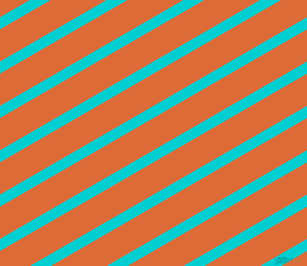 30 degree angle lines stripes, 15 pixel line width, 40 pixel line spacing, Dark Turquoise and Sorbus angled lines and stripes seamless tileable