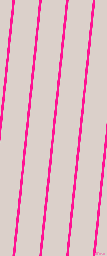 84 degree angle lines stripes, 9 pixel line width, 85 pixel line spacing, Deep Pink and Swiss Coffee angled lines and stripes seamless tileable