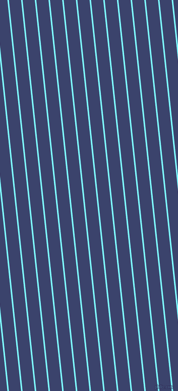 96 degree angle lines stripes, 3 pixel line width, 24 pixel line spacing, Electric Blue and Port Gore angled lines and stripes seamless tileable