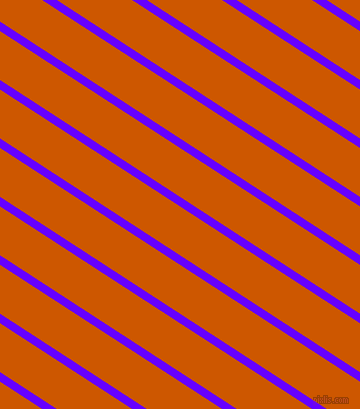 147 degree angle lines stripes, 8 pixel line width, 41 pixel line spacing, Electric Indigo and Tenne Tawny angled lines and stripes seamless tileable