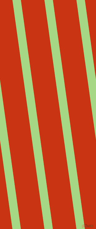 98 degree angle lines stripes, 27 pixel line width, 75 pixel line spacing, Feijoa and Harley Davidson Orange angled lines and stripes seamless tileable