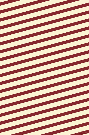 15 degree angle lines stripes, 11 pixel line width, 16 pixel line spacing, Flame Red and China Ivory angled lines and stripes seamless tileable