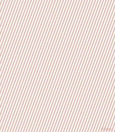 70 degree angle lines stripes, 1 pixel line width, 7 pixel line spacing, Flamingo and Hint Of Red angled lines and stripes seamless tileable