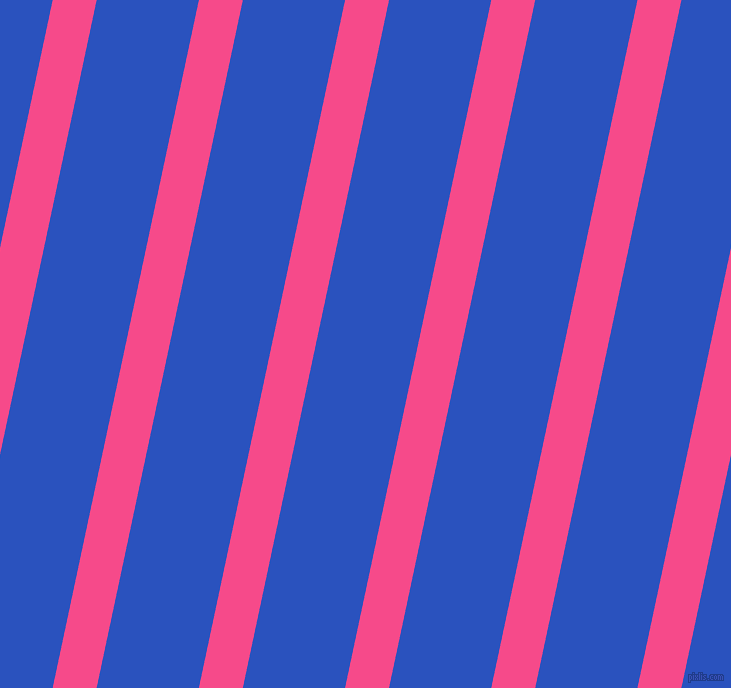 78 degree angle lines stripes, 43 pixel line width, 100 pixel line spacing, French Rose and Cerulean Blue angled lines and stripes seamless tileable