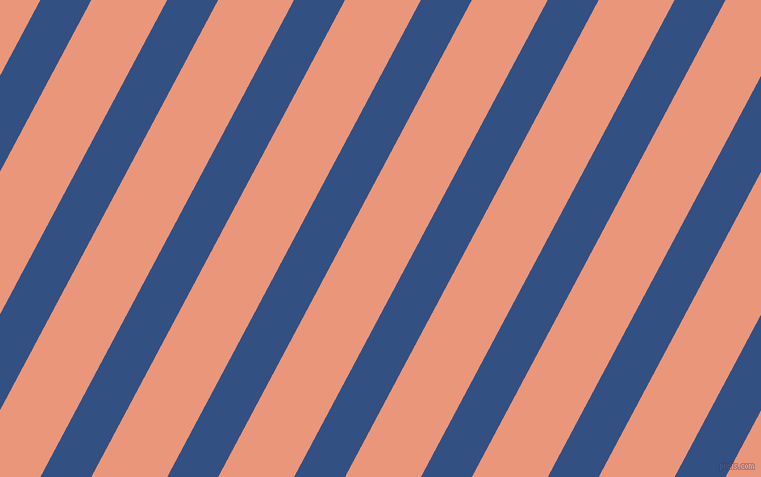 62 degree angle lines stripes, 45 pixel line width, 67 pixel line spacing, Fun Blue and Dark Salmon angled lines and stripes seamless tileable