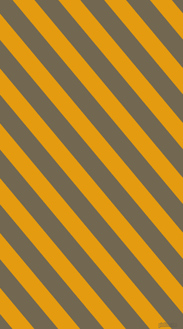 130 degree angle lines stripes, 33 pixel line width, 36 pixel line spacing, Gamboge and Coffee angled lines and stripes seamless tileable