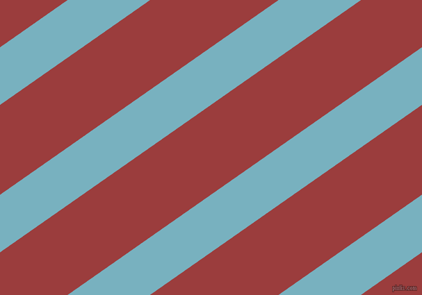 35 degree angle lines stripes, 68 pixel line width, 106 pixel line spacing, Glacier and Mexican Red angled lines and stripes seamless tileable