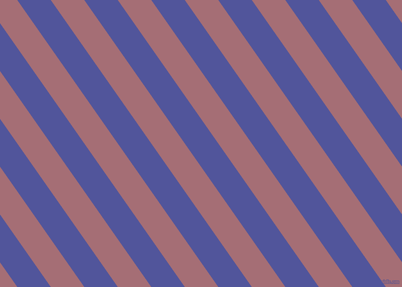 125 degree angle lines stripes, 54 pixel line width, 54 pixel line spacing, Governor Bay and Turkish Rose angled lines and stripes seamless tileable