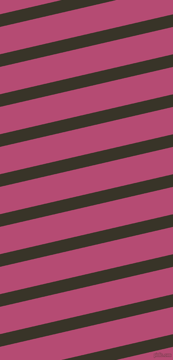 13 degree angle lines stripes, 25 pixel line width, 54 pixel line spacing, Graphite and Royal Heath angled lines and stripes seamless tileable
