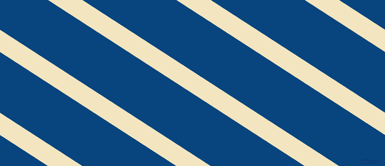147 degree angle lines stripes, 37 pixel line width, 101 pixel line spacing, Half Colonial White and Dark Cerulean angled lines and stripes seamless tileable