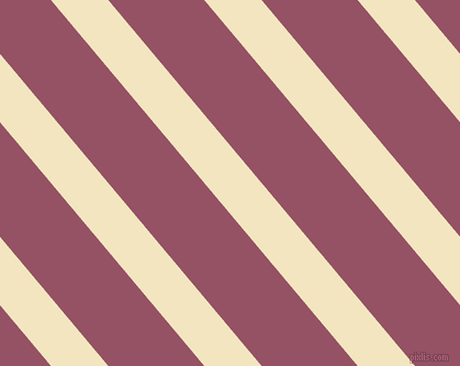 130 degree angle lines stripes, 40 pixel line width, 67 pixel line spacing, Half Colonial White and Vin Rouge angled lines and stripes seamless tileable