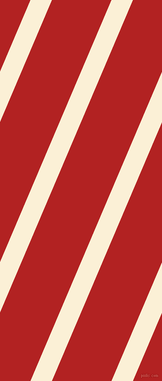 67 degree angle lines stripes, 40 pixel line width, 111 pixel line spacing, Half Dutch White and Fire Brick angled lines and stripes seamless tileable