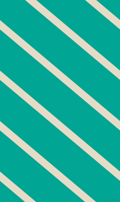 140 degree angle lines stripes, 25 pixel line width, 110 pixel line spacing, Half Spanish White and Persian Green angled lines and stripes seamless tileable
