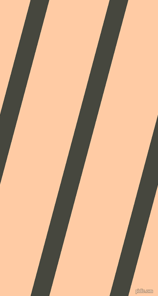 75 degree angle lines stripes, 37 pixel line width, 119 pixel line spacing, Heavy Metal and Peach angled lines and stripes seamless tileable