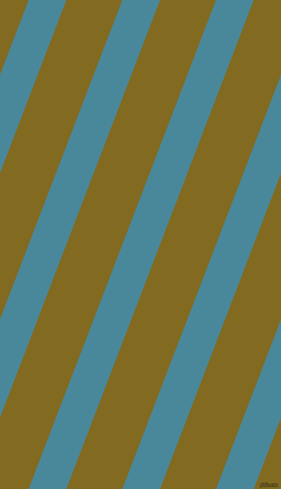 69 degree angle lines stripes, 70 pixel line width, 104 pixel line spacing, Hippie Blue and Yukon Gold angled lines and stripes seamless tileable