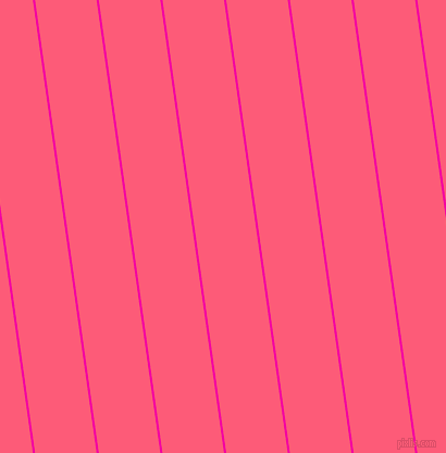 98 degree angle lines stripes, 2 pixel line width, 56 pixel line spacing, Hollywood Cerise and Wild Watermelon angled lines and stripes seamless tileable