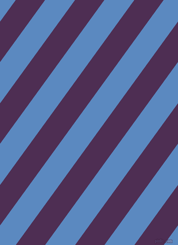 54 degree angle lines stripes, 48 pixel line width, 49 pixel line spacing, Hot Purple and Danube angled lines and stripes seamless tileable