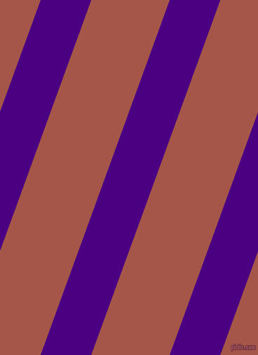 70 degree angle lines stripes, 68 pixel line width, 105 pixel line spacing, Indigo and Crail angled lines and stripes seamless tileable