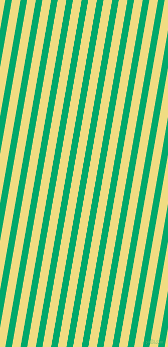 80 degree angle lines stripes, 13 pixel line width, 17 pixel line spacing, Jade and Buff angled lines and stripes seamless tileable